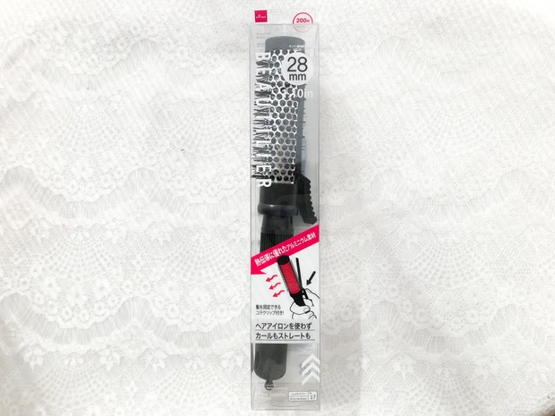 【ダイソー】火傷しない!ヘアアイロン不要でカールが出来る、熱伝導ブラシを使ってみました☆_6