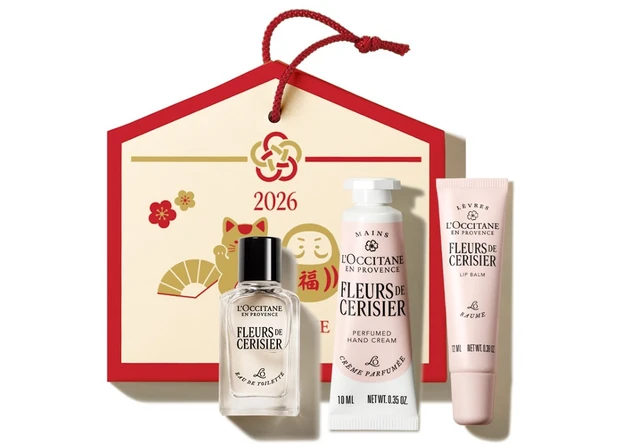 ロクシタン 限定 ギフト プレゼント グッドラックギフト 桜 受験