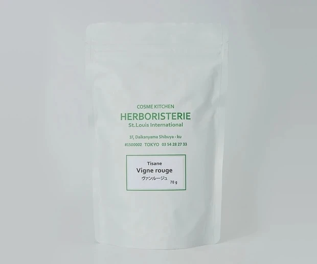 【読者のリアル生理事情】おすすめのフェムテック製品_【HERBORISTERIE】ティザンヌ ヴァンルージュ 70g ¥2500(税込)