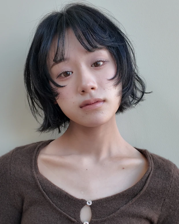 開運ヘア 2026年　髪型　ショート　ショートヘア　正面　MUKU　yoko