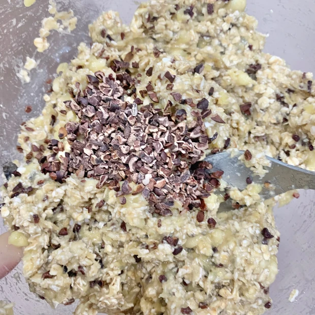 【ヘルシーおやつ】砂糖も小麦粉も油脂も不要！混ぜるだけの簡単オートミールクッキーが美味しすぎる【グルテンフリー】_2_2