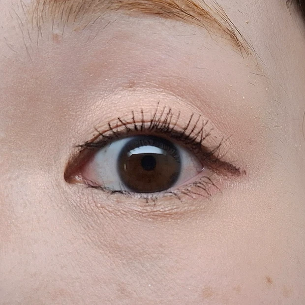 アイコニックフィルムマスカラを塗ったまつ毛