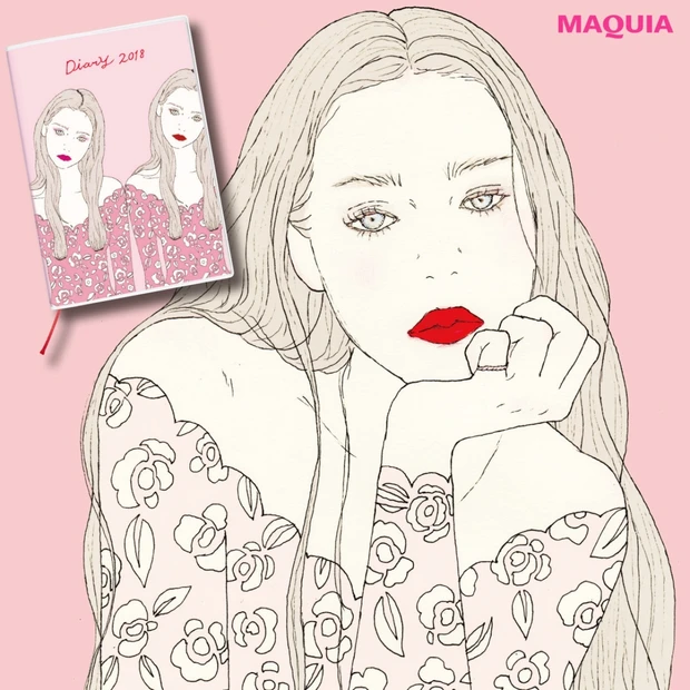 人気イラストレーターmaegamimamiさんが語る「赤いリップに恋する…