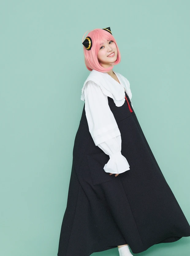 【SPY×FAMILYアーニャコスプレメイク】2022年ハロウィンの主役に！ 矢吹奈子さんと【アーニャみメイク】大研究_15