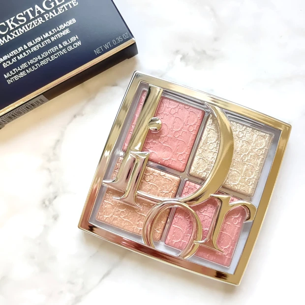ディオール バックステージ グロウ マキシマイザー パレット 003 パーリーピーチグロウ パッケージ写真