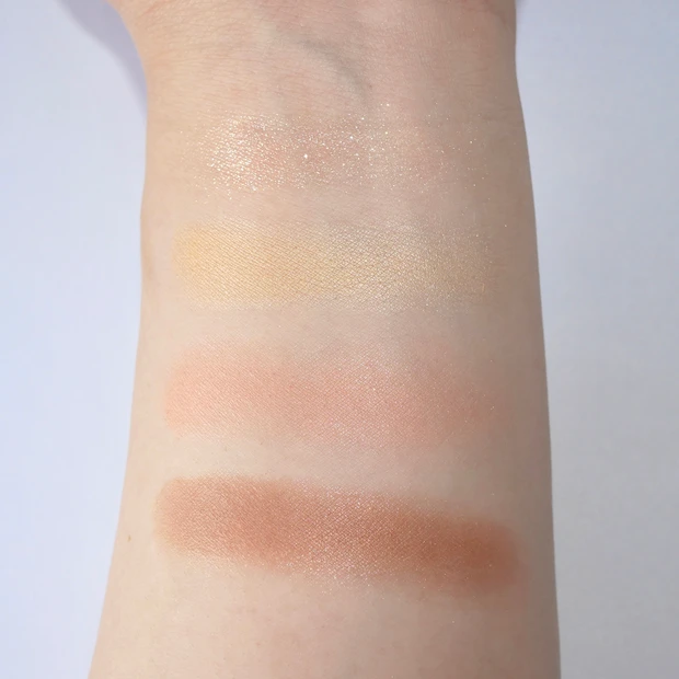 CEZANNE(セザンヌ)ベージュトーンアイシャドウ 04 ミモザベージュ スウォッチ