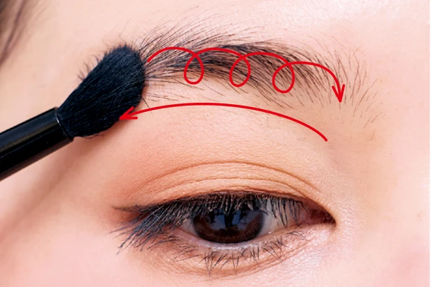 トレンド眉 「ふわゆるアーチ眉」の描き方 準備3