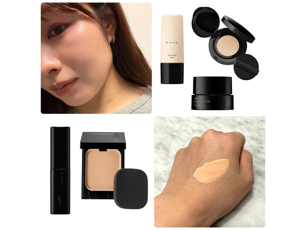 【ケイトのおすすめファンデーション5選】口コミは？ 色の選び方は？ リキッド・クッションなど種類別に紹介