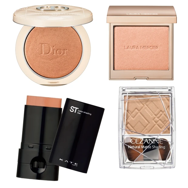 ハイライト＆シェーディングで洗練顔に！ 粉っぽさゼロの秋の新作をピックア…