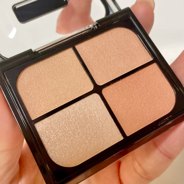 ケイト　バウンシーチークシャドウ　OR-1　パウダリーアプリコット　イエベ春　レビュー