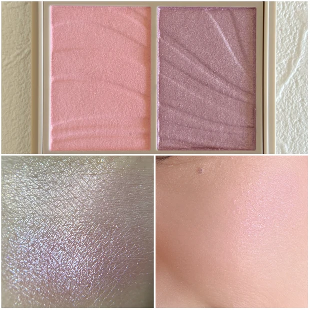 レイヤード フルリ チーク PU-5 イエベのスウォッチ 口コミ