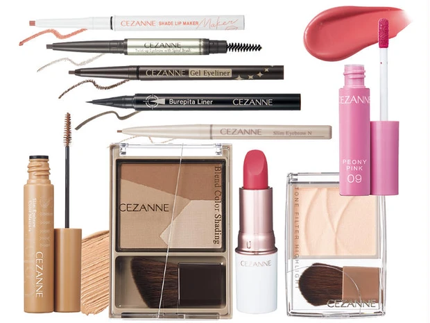 【1位】セザンヌ秋新色が大豊作! シェーディングからハイライト、リップまで、ずらり勢ぞろい【秋新色コスメ2025】