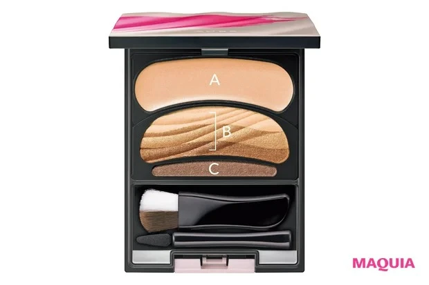 最新！ 有村架純さんのメイクを徹底解剖_使用コスメ&メイクHOW TO_アイシャドウ_オーブ　ブラシひと塗りシャドウN 11 ￥4070／花王