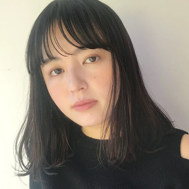 5トーンの髪色 ディープレッド