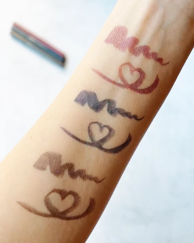 【CANMAKE(キャンメイク)新色＆限定】パーフェクトマルチアイズ08🍒とトキメキトゥインクルアイライナー3色🌠を併せてご紹介！【マットとキラキラと絶妙カラーと♡】_9