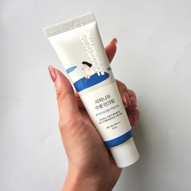 MAQUIAインフルエンサーが推す!オリーブヤング(OLIVE YOUNG)おすすめコスメ【スキンケア編】 ROUND LAB(ラウンド ラボ)白樺水分サンクリーム