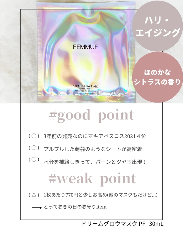 クリスマスコフレ2021🎄11月1日発売！FEMMUE(ファミュ)パック全種類