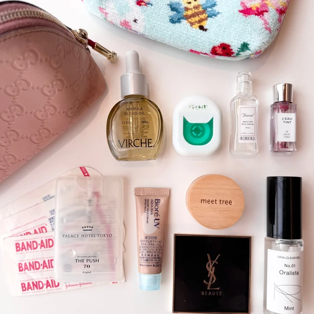 わたしの持ち歩きポーチの中身ご紹介♪神崎恵さんの限定フェイラーも使えちゃう♡