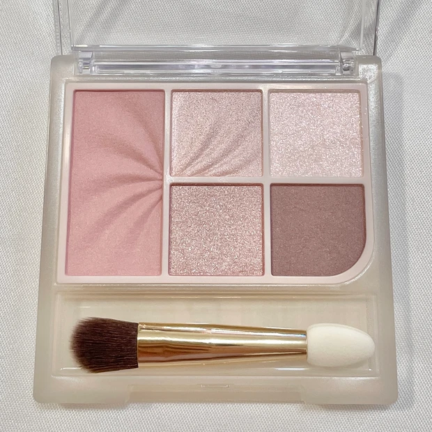 【セザンヌ新作】話題のフェイスアイパレット全2色をイエベ春がレビュー！メイク画像・動画あり_9_2