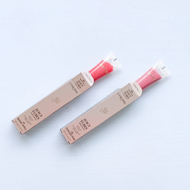 ランコム ジューシー チューブ 復活したチューブタイプのリップグロス 外箱と本体