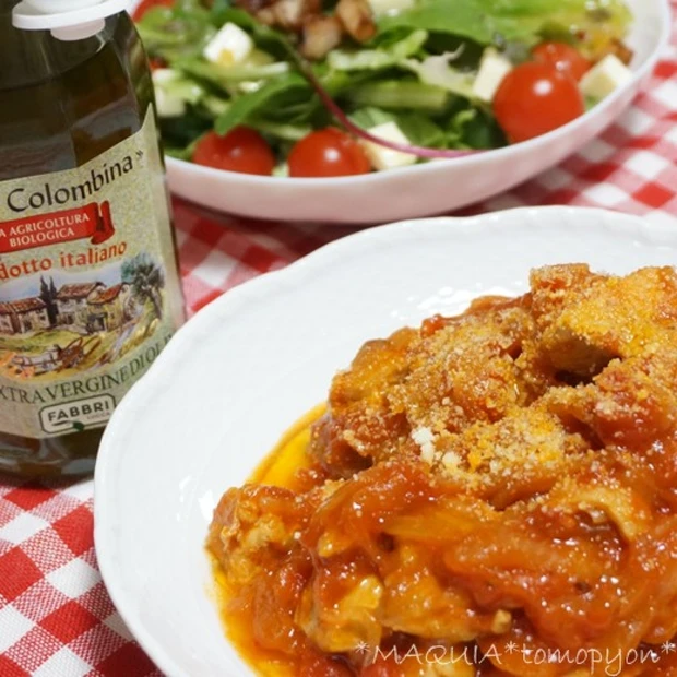 簡単♪美肌レシピ♪トマト・玉ねぎ・オリーブオイル・ベビーリーフなど、美肌食材を食べよう