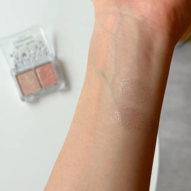 CANMAKE キャンメイク ラメマニア 01アプリコットピューレ