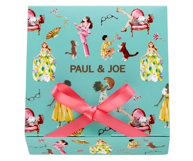 ポール & ジョーの2025年クリスマスコフレ ラッピング ボックス S