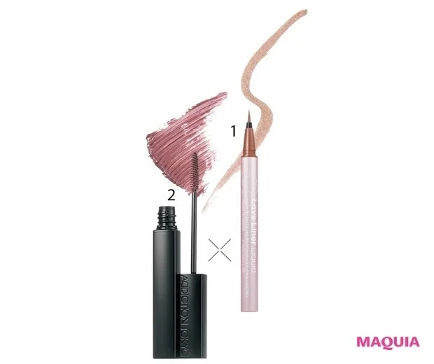 おすすめのカラーアイライナー・ブラウン系カラー_ラブ・ライナー リキッドアイライナーR3 ミルクブラウン