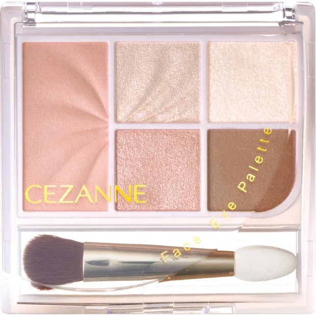 セザンヌの人気アイシャドウ フェイスアイパレット