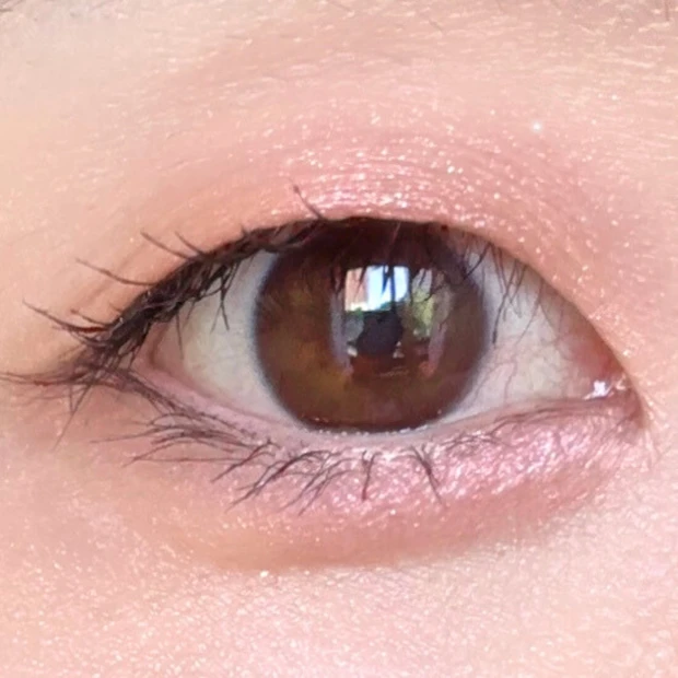 スック シグニチャーカラーアイズ 151 花盛のメイク例