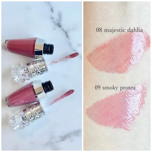 クリスタルブルーム リップブーケ セラム スウォッチ