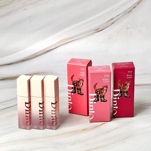 落ちないリップ プチプラ Dinto ディーント ブラーゼリーボリュームリップティント