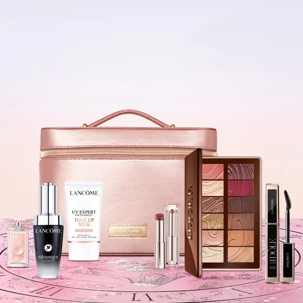 ランコムの人気製品6種入りヴァニティボックスも！ 新製品ジェニフィック含む全13種【クリスマスコフレ2025】