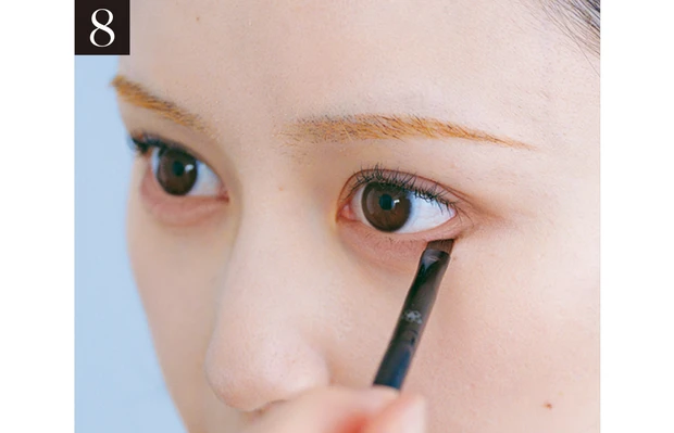 山本望叶さんのセルフメイクプロセス8