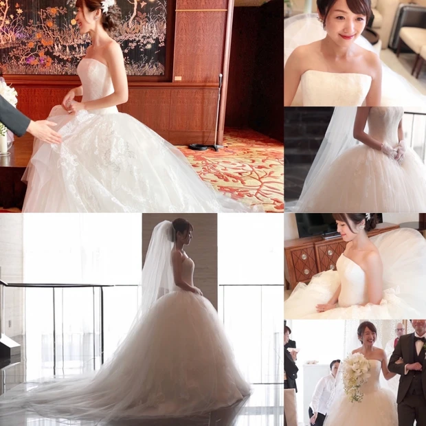 【wedding】ウェディングドレス、運命の1着は憧れのヴェラウォン・・・♡♡♡