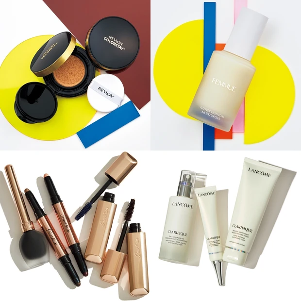 ファミュの乳液、レブロンの崩れないクッションFDほか…気になる新作コスメ…
