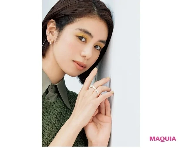 【おすすめのイエローアイシャドウ⑤】トーン ペタル フロート アイシャドウ 11_トーン ペタル フロート アイシャドウ 11を使ったイエローメイク_1