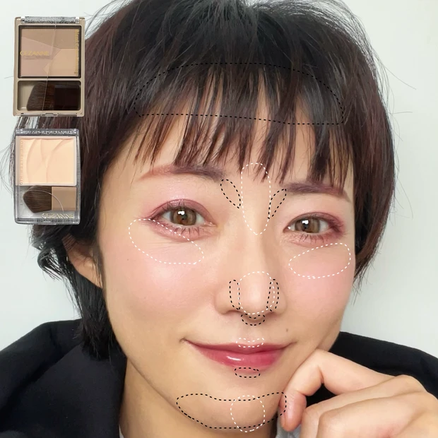 CEZANNE　セザンヌ　ブルベ　秋メイク　モーヴメイク