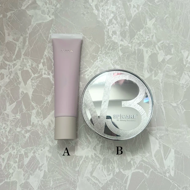 リファイニング ポアレス スキン ベース03 、V3 シャイニング ファンデーション