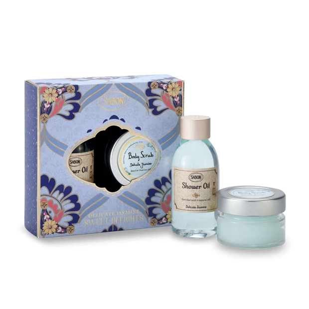 サボン バスタイムギフト デリケート・ジャスミン【クリスマスコフレ&限定品2022】