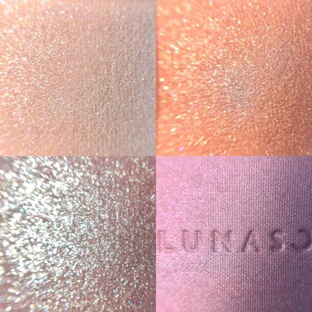 LUNASOL(ルナソル)アイカラーレーション 16 Mandarin Garnet(マンダリンガーネット)スウォッチ