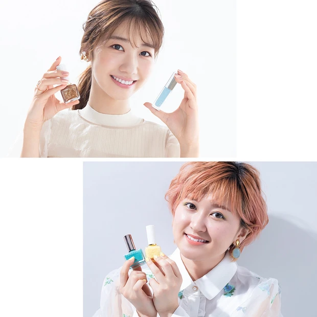 ゆきりん&サーヤが夏ネイルを塗り試し! 「これ欲しい」と感じたカラーは?