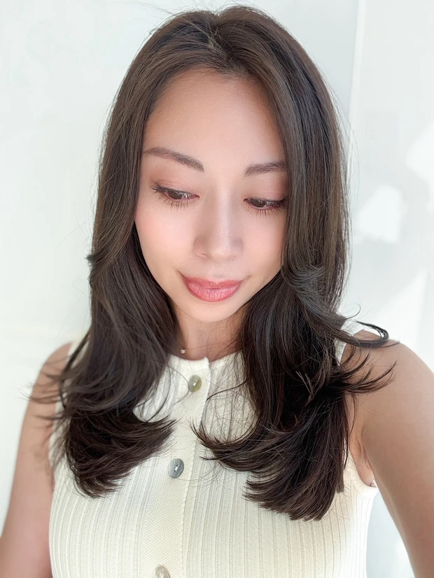 ヘアスタイル　正面