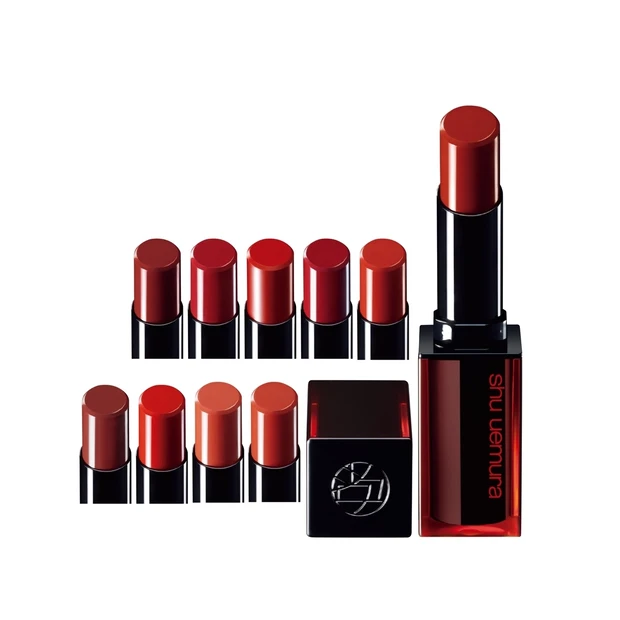 シュウ ウエムラの秋色ルージュ。アジア人の肌を美しく見せてくれる色展開!…