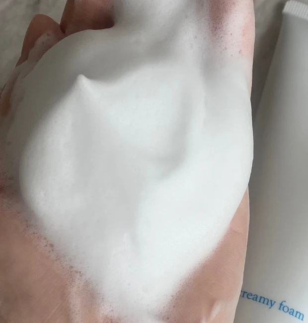 【大人敏感肌ケア】ヒルドイドの製薬会社マルホが手掛けるiniks(イニクス) クリーミィ フォームの弾力泡がすごかった!_5