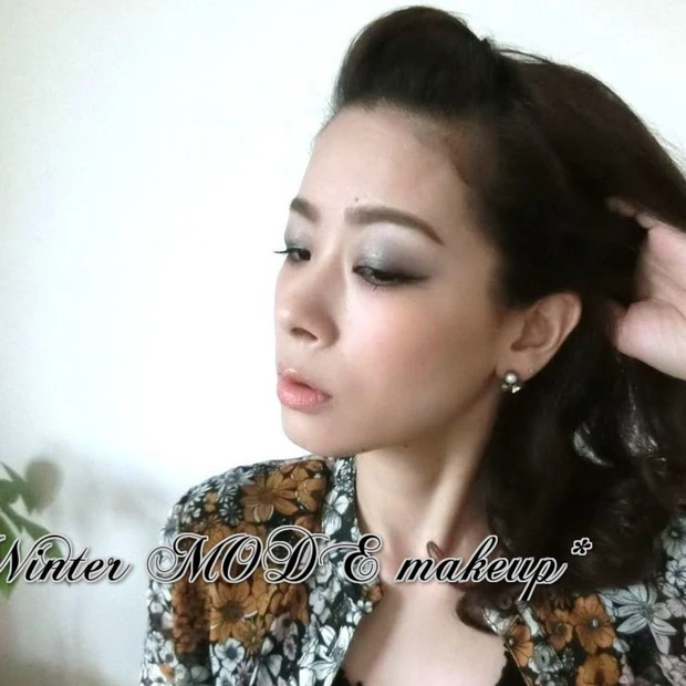 【動画あり】 Diorの限定アイシャドウで"シアーブラックなモードメイク"