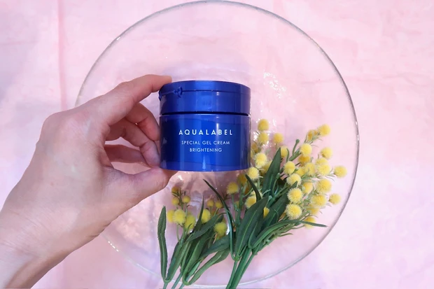 【美容賢者の友利新先生も大野真理子さんもオススメ！美白有効成分「4MSK*1」配合のプチプラスキンケア】アクアレーベル トリートメントミルク＆スペシャルジェルクリーム EX_5_1