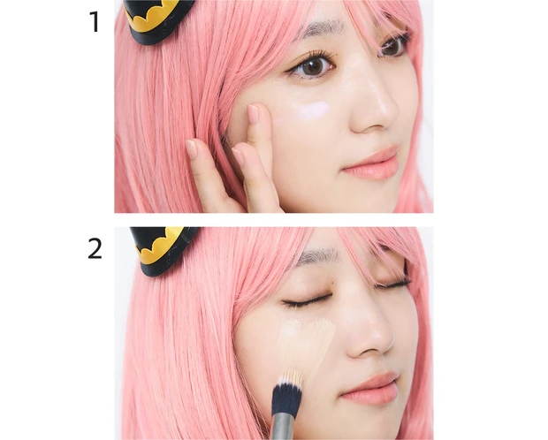 【SPY×FAMILYアーニャコスプレメイク】2022年ハロウィンの主役に！ 矢吹奈子さんと【アーニャみメイク】大研究_5