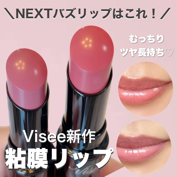 NEXTバズリップ♡SNSで話題沸騰！ヴィセのネンマクフェイクルージュを 