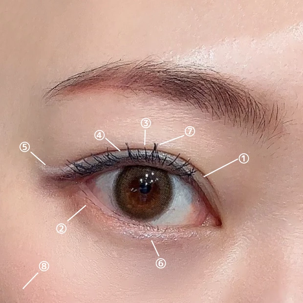 アイメイク詳細